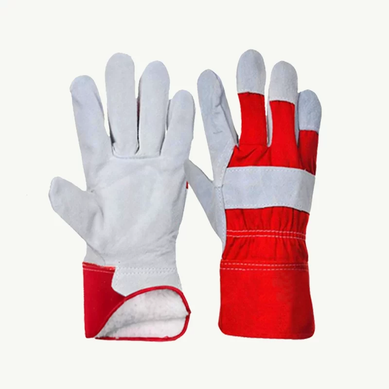 1-5-800x800 Bio Liner Cold Resistance Gloves (Red & Grey) - Image 1