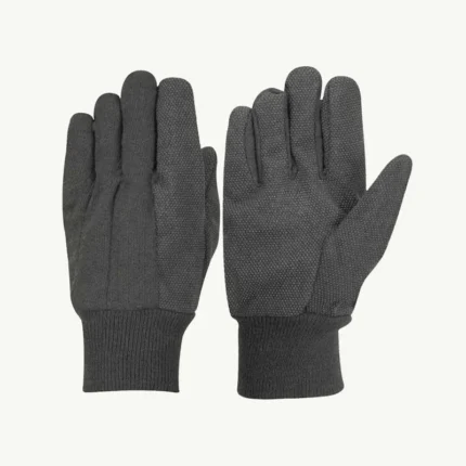 Jersey Fabric Gloves (Charcoal)