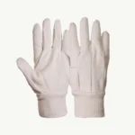 Drill Fabric Gloves (Natural)