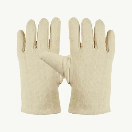 Jersey Fabric Gloves (Natural)