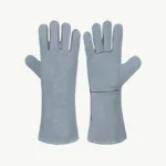 Welding Gloves with piping (Natural)