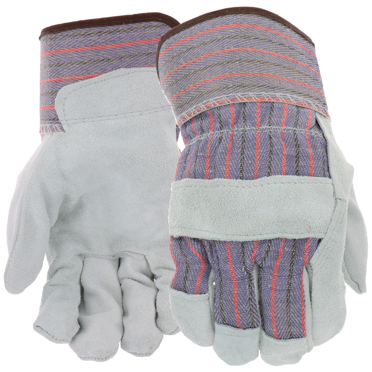 B71122 Standard Guard Split Cowhide Leather Gloves - Image 1